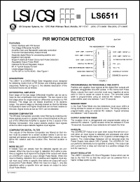 LS6511 Datasheet