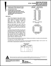 SN74HC563DWR Datasheet