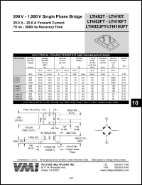 LTI1410T Datasheet