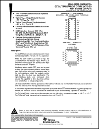 SN74LV373APWR Datasheet