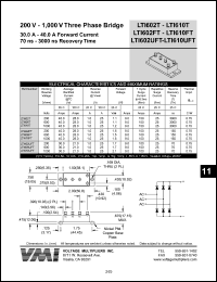 LTI610UFT Datasheet