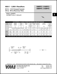 X06FF5 Datasheet