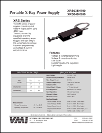 XRS040N200 Datasheet