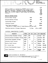 BF421 Datasheet
