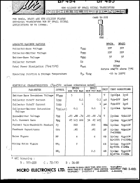 BF495 Datasheet