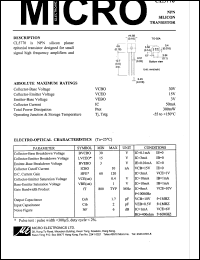 CL5770 Datasheet