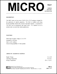 M66T Datasheet
