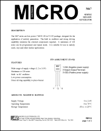 M67 Datasheet