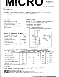 MBB51W Datasheet