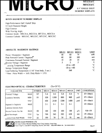 MO136CL Datasheet