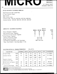 MO134A Datasheet