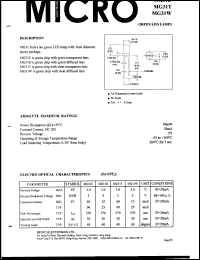 MG31T Datasheet