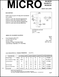 MGB32W Datasheet