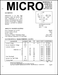 MSB31DA-1 Datasheet