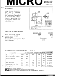 MSYB39W Datasheet
