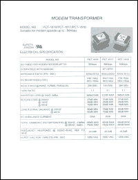 PCT-1861 Datasheet