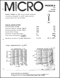 PN3638 Datasheet