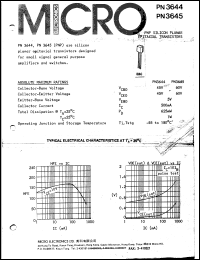 PN3644 Datasheet