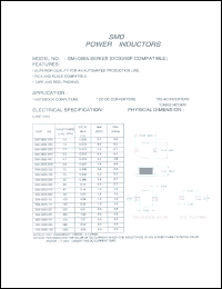 SMI-0806-3R3 Datasheet