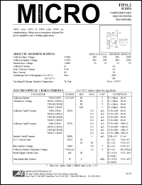 TIP31 Datasheet