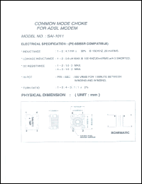 SAI-1011 Datasheet