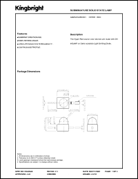 AM2520SURC08 Datasheet