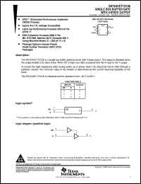SN74AHCT1G126DCKR Datasheet