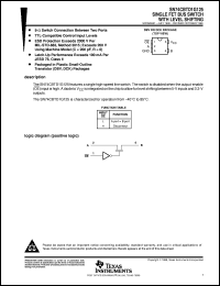 SN74CBTD1G125DBVR Datasheet