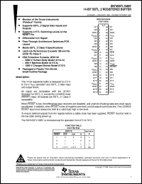 SN74SSTL16857DGGR Datasheet