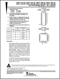 TIBPAL16R4-20MFKB Datasheet