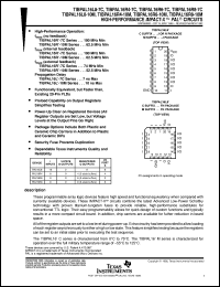 TIBPAL16R6-10MFKB Datasheet