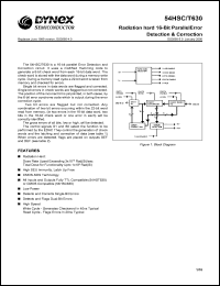 54HHSCT630CL Datasheet