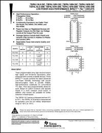 TIBPAL16R8-20MWB Datasheet