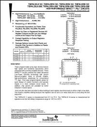 TIBPAL20L8-7CNT Datasheet