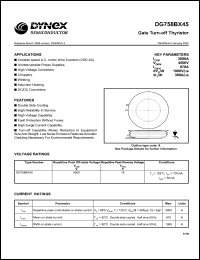 DG758BX45 Datasheet