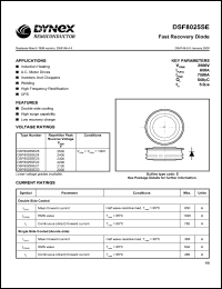 DSF8025SE22 Datasheet