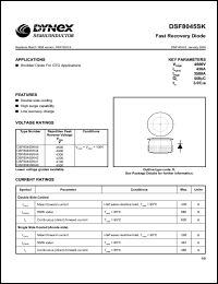 DSF8045SK45 Datasheet