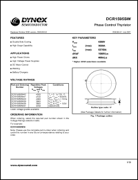 DCR1595SW40 Datasheet