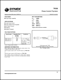 TK3610K Datasheet
