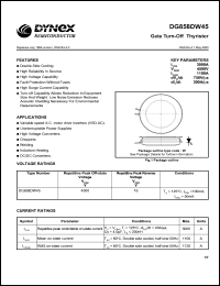 DG858DW45 Datasheet