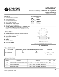 DGT408BRP4540 Datasheet