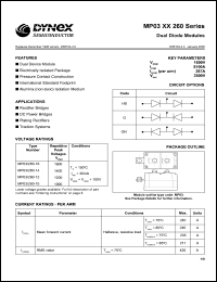 MP03/260-10 Datasheet