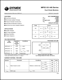 MP03/440-18 Datasheet