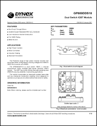 GP800DCM18 Datasheet