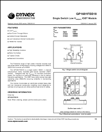 GP1601FSS18 Datasheet