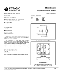 GP800FSM18 Datasheet