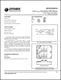 GP401DDM18 Datasheet