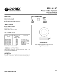 DCR1021SF64 Datasheet