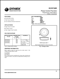 DCR720E12 Datasheet