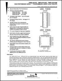 TIBPAL22V10AMJTB Datasheet